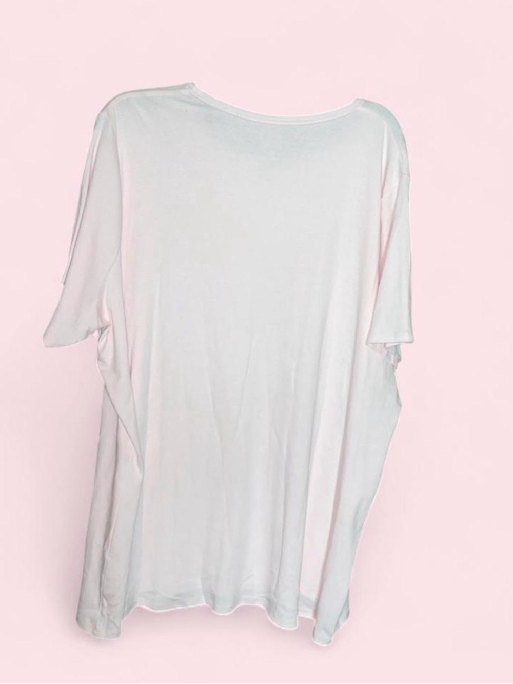croft & barrow Light Pink Short Sleeve Crewneck Tee - Picture 3 of 8